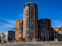 Выборгский район, Луначарского проспект, дом 76 к.2. многоквартирный дом