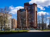 Выборгский район, Луначарского проспект, дом 76 к.2. многоквартирный дом