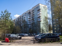 Выборгский район, Художников проспект, дом 9 к.2. многоквартирный дом