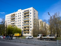 Выборгский район, улица Композиторов, дом 1 к.1. многоквартирный дом
