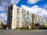 Выборгский район, улица Композиторов, дом 7. многоквартирный дом