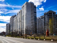 Выборгский район, улица Композиторов, дом 12 ЛИТ Б. многоквартирный дом