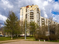 Выборгский район, улица Композиторов, дом 13. многоквартирный дом