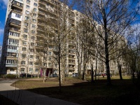 Выборгский район, улица Композиторов, дом 15. многоквартирный дом