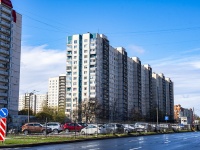 Выборгский район, улица Хошимина, дом 7 к.1. многоквартирный дом