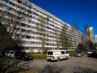 Выборгский район, улица Руднева, дом 5 к.1. многоквартирный дом