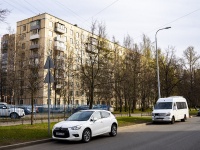 Выборгский район, улица Руднева, дом 21 к.1. многоквартирный дом