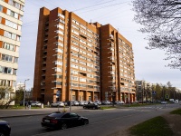 Выборгский район, улица Руднева, дом 25. многоквартирный дом