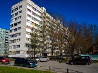 Выборгский район, улица Руднева, дом 27 к.1. многоквартирный дом