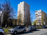 Выборгский район, улица Кустодиева, дом 10 к.1. многоквартирный дом