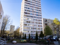 Выборгский район, улица Кустодиева, дом 10 к.2. многоквартирный дом