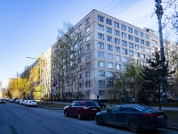 Выборгский район, улица Кустодиева, дом 12. многоквартирный дом