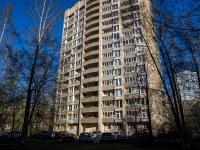 Выборгский район, улица Кустодиева, дом 16 к.3. многоквартирный дом