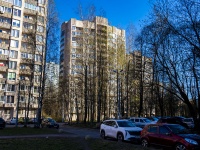 Выборгский район, улица Кустодиева, дом 16 к.3. многоквартирный дом