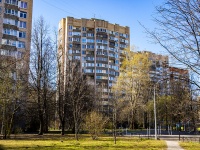 Выборгский район, улица Кустодиева, дом 16 к.3. многоквартирный дом