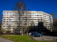Выборгский район, улица Кустодиева, дом 20 к.2. многоквартирный дом