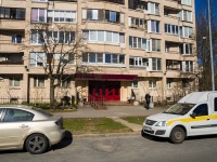Выборгский район, улица Кустодиева, дом 24. многоквартирный дом