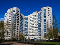 Выборгский район, улица Асафьева, дом 5 к.1. многоквартирный дом