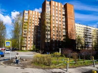 Выборгский район, улица Асафьева, дом 8. многоквартирный дом