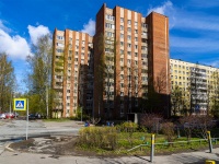 Выборгский район, улица Асафьева, дом 8. многоквартирный дом
