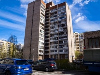 Выборгский район, улица Асафьева, дом 9 к.1. многоквартирный дом