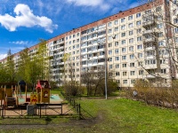 Выборгский район, улица Асафьева, дом 10. многоквартирный дом