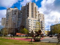 Выборгский район, улица Шостаковича, дом 3 к.1. многоквартирный дом