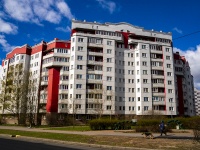Выборгский район, улица Симонова, дом 4 к.1. многоквартирный дом