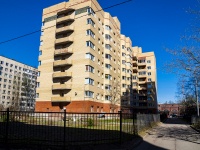 Vyiborgsky district, Sirenevy blvd, house 15. Apartment house
