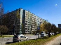 Выборгский район, Сиреневый бульвар, дом 22/26. многоквартирный дом