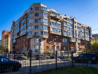 Vyiborgsky district, Sirenevy blvd, house 23 к.2. Apartment house
