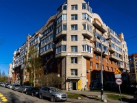 Vyiborgsky district, Sirenevy blvd, house 23 к.2. Apartment house