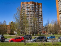 Выборгский район, Культуры проспект, дом 14 к.1. многоквартирный дом