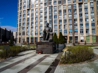 Выборгский район, памятник Хо Ши Мину Просвещения проспект, памятник Хо Ши Мину 