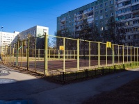 соседний дом: пр-кт. Просвещения. спортивная площадка