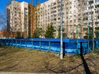 neighbour house: avenue. Prosveshcheniya. sports ground Хоккейная коробка