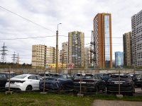Vyiborgsky district, Zarechnaya st, 房屋 11 к.2. 公寓楼
