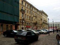 Kalininsky district, Finsky alley, house 6. Apartment house