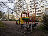 Kalininsky district, Sofii Kovalevskoy st, house 13 к.1. Apartment house