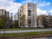 Kalininsky district, Nauki avenue, house 61. Apartment house
