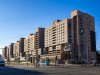 Kalininsky district, Prosveshcheniya avenue, house 87. Apartment house