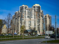 Калининский район, Просвещения проспект, дом 99. многоквартирный дом