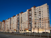 Kalininsky district, Prosveshcheniya avenue, house 76 к.1. Apartment house