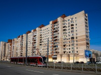 Kalininsky district, Prosveshcheniya avenue, house 76 к.1. Apartment house