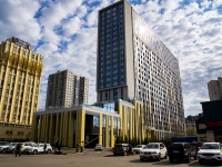 Kalininsky district, hotel "Svet Hotel", Prosveshcheniya avenue, house 83 с.1