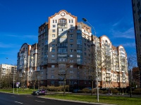 Калининский район, Луначарского проспект, дом 98 к.1. многоквартирный дом