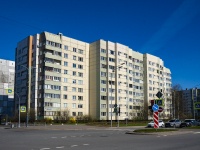Калининский район, Луначарского проспект, дом 84 к.1. многоквартирный дом