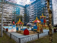 Калининский район, Луначарского проспект, дом 84 к.4. многоквартирный дом