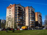 Калининский район, Луначарского проспект, дом 86 к.3. многоквартирный дом