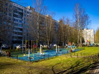 Калининский район, Луначарского проспект, дом 88 к.1. многоквартирный дом